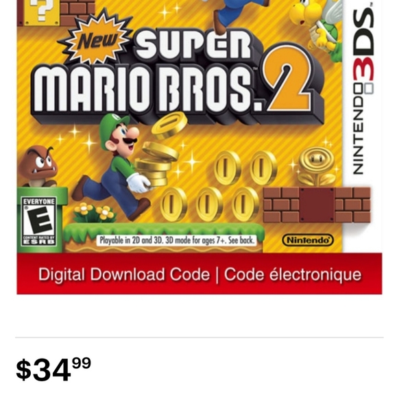 Nintendo 3DS game- New Super Mario Bros.2 - Picture 2 of 4